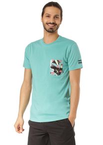 Billabong, Herren T-Shirt 'Team Pocket', Jade