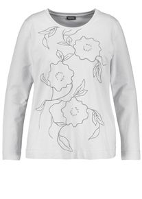 SAMOON, Damen T-Shirt, Grau