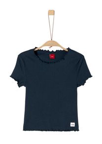 s.Oliver Junior, Mädchen Rippshirt, Navy