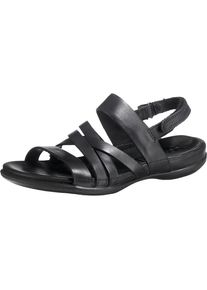 Ecco, Damen Sandalen, Schwarz