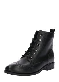 ABOUT YOU, Damen Schnürstiefelette 'Therese', Schwarz