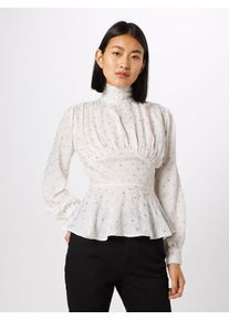 Fashion Union, Damen Bluse 'RUBINA', Gold / Weiß