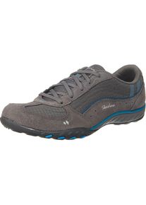 Skechers, Damen Sneakers 'Breathe-Easy Just Relax', Royalblau / Grau