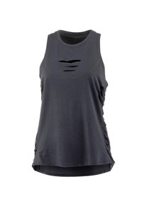 Alo Yoga, Damen Tanktop 'CUT IT OUT LONG', Anthrazit