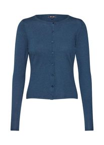 King Louie, Damen Strickjacke 'Cardi Roundneck Cocoon', Blau