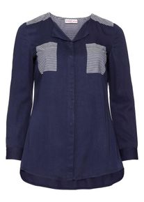SheeGOTit, Damen Longbluse, Marine