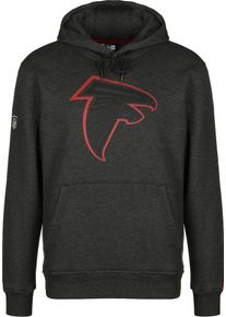 New Era, Herren Pullover 'Atlanta Falcons', Graphit / Hellrot