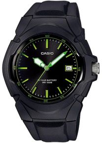 Casio, Herren Quarzuhr 'LX-610-1AVEF', Neongrün / Schwarz