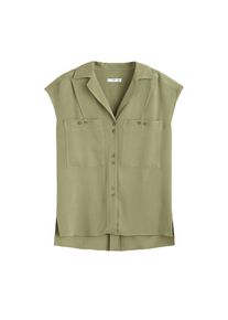 Mango, Damen Hemd 'Melodie', Khaki