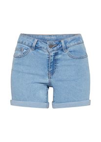 Noisy may, Damen Shorts, umgeschlagener Saum, Hellblau