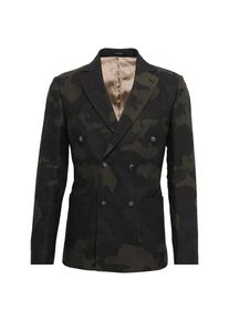 Tiger Of Sweden, Herren Sakko im Camouflage-Design 'Irwan', Khaki / Schwarz