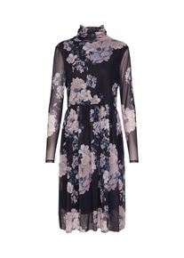 Véro Moda VERO MODA, Damen Kleid 'VMBLAIR MESH L/S DRESS SB2', Altrosa / Schwarz