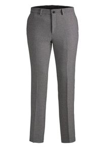 Jack & Jones JACK & JONES, Herren Anzughose, Schwarz / Wei&szlig;