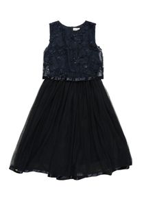 name it, Mädchen Kleid 'NKFSIBEL LONG SPENCER', Dunkelblau