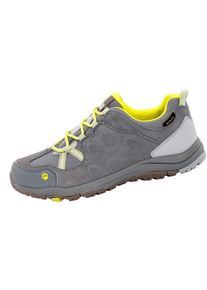 Jack Wolfskin, Damen Wanderschuh 'ROCKSAND TEXAPORE LOW W', Gelb / Dunkelgrau