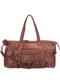Pieces, Damen Shopper, Braun
