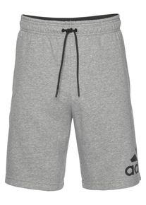 adidas Performance, Herren Sweatshorts 'MH Bos Short FT', Graumeliert / Schwarz
