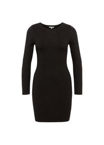 Tom Tailor Denim, Damen Strickkleid, Schwarz