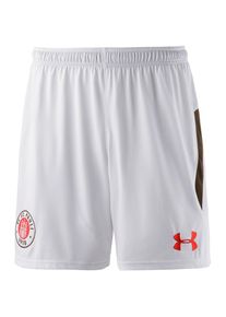 Under Armour, Herren Fußballshorts 'FC St. Pauli 18/19 Auswärts', Rot / Schwarz / Weiß