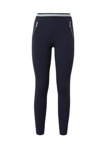 Tom Tailor, Damen Hosen, Nachtblau / Hellblau / Weiß