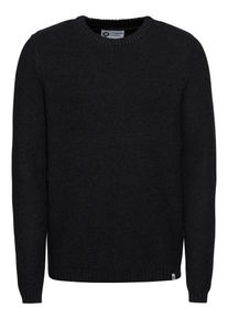 Jack & Jones JACK & JONES, Herren Pullover 'JCOTULSA KNIT CREW NECK', Schwarz