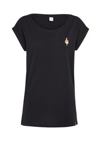 Iriedaily, Damen Shirt 'Flutschy', Schwarz