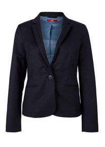 s.Oliver RED LABEL, Damen Blazer aus edlem Doubleface, Nachtblau