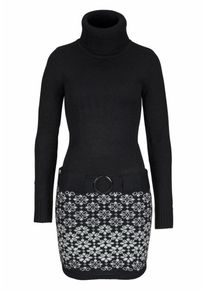 Melrose, Damen Strickkleid, Schwarz