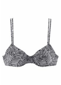 Venice Beach, Damen Bügel-Top 'Sugar', Schwarz / Weiß