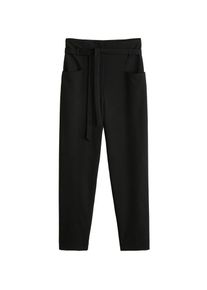 Mango, Damen Hose 'Hector', Schwarz