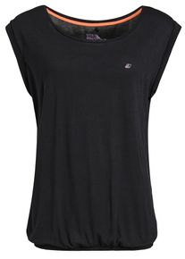 Khujo, Damen Top 'Pique', Schwarz