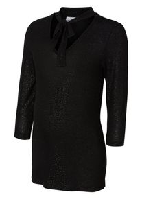 MAMALICIOUS, Damen Umstandstop, Schwarz / Silber