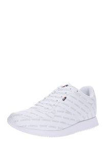 Tommy Jeans, Herren Sneaker 'Tommy Jeans PRINT CITY SNEAKER', Wei&szlig;