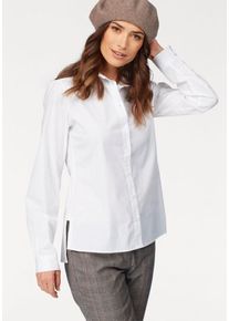 Bruno Banani, Damen Klassische Bluse, Weiß