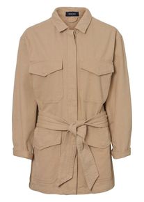 Pieces, Damen Jacke 'Safari', Camel