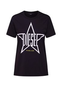 Diesel, Damen Shirt 'T-Sily-Za', Schwarz