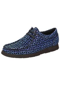 Sioux, Damen Mokassin 'Grash.-D172-29', Blau / Schwarz