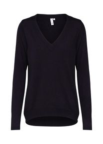 Q/S Designed By, Damen Pullover, Schwarz