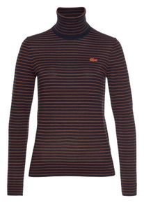 Lacoste, Damen Pullover, Nachtblau / Koralle