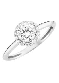 Firetti, Damen Ring 'Gl&auml;nzend, massiv, rund', Silber
