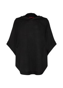 s.Oliver RED LABEL, Damen Poncho, Schwarz
