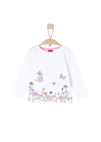 s.Oliver Junior, Mädchen Langarmshirt, Weiß