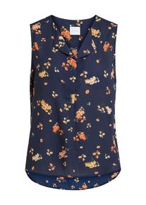 Vila, Damen Oberteil, Navy / Hellorange