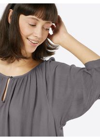 Kaffe, Damen Viskosetunika 'Amber', Hellgrau