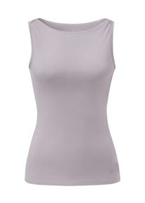 YOGISTAR.COM, Damen Yogi-top 'Boatneck', Flieder