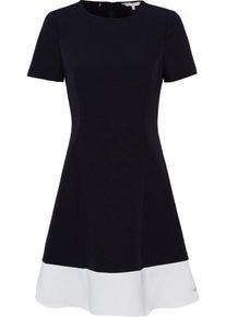 Tommy Hilfiger, Damen Etuikleid 'Angela', Nachtblau / Weiß