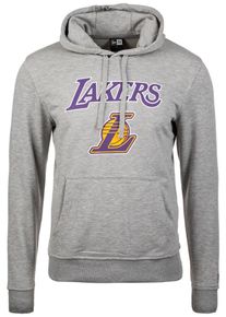 New Era, Herren 'NBA Los Angeles Lakers Logo' Kapuzenpullover , Grau