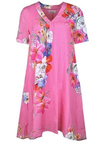 grace, Damen Kleid 'TIGER & FLOWERS', Pink