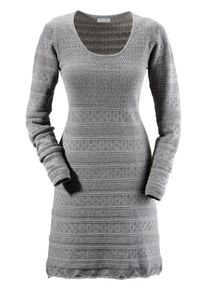 Aniston, Damen Strickkleid, Grau