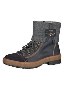 Rieker, Damen Stiefelette, Dunkelblau